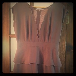 Mauve cocktail dress from Urban Outfitters